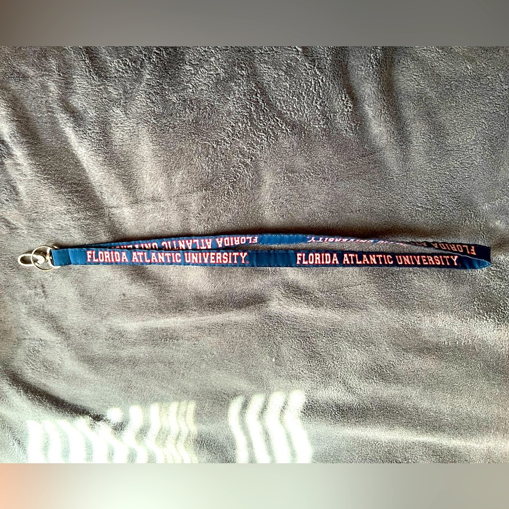Florida Atlantic University (FAU) Lanyard never used